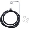 Furtun de frână 15-17SFTL BLK +6 DRAG SPECIALTIES 618299-6BLK