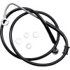 Furtun de frână 15-17SFTL negru+10 DRAG SPECIALTIES 618300-10BLK