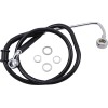 Furtun de frână 15-17SFTL negru +2 DRAG SPECIALTIES 618302-2BLK