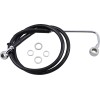 Furtun de frână 15-17SFTL negru +4 DRAG SPECIALTIES 618302-4BLK