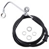 Furtun de frână 15-17SFTL negru+10 DRAG SPECIALTIES 618302-10BLK