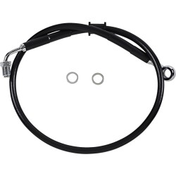Furtun de frână LINE BRK 18- SFTL BLK DRAG SPECIALTIES 618620-BLK