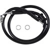 Furtun de frână 18- SFTL negru +4 DRAG SPECIALTIES 618620-4BLK