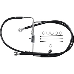 Furtun de frână LINE BRK16-XL1200CX BLK+2 DRAG SPECIALTIES 618566-2BLK Furtun de frână LINE BRK16-XL1200CX BLK+2 DRAG SPECIALTIES 618566-2BLK