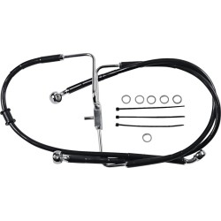 Furtun de frână LINE BRK 16-XL1200CX BL+4 DRAG SPECIALTIES 618566-4BLK Furtun de frână LINE BRK 16-XL1200CX BL+4 DRAG SPECIALTIES 618566-4BLK