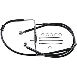 Furtun de frână LINE BRK 16-XL1200CX BL+6 DRAG SPECIALTIES 618566-6BLK Furtun de frână LINE BRK 16-XL1200CX BL+6 DRAG SPECIALTIES 618566-6BLK