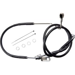 Furtun frână rr non abs bl DRAG SPECIALTIES 621225-BLK