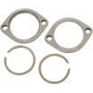 Set flanșă pentru eșapament standard din oțel inoxidabil DRAG SPECIALTIES 74545S Set flanșă pentru eșapament standard din oțel inoxidabil DRAG SPECIALTIES 74545S thumb
