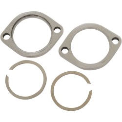 Set flanșă pentru eșapament standard din oțel inoxidabil DRAG SPECIALTIES 74545S Set flanșă pentru eșapament standard din oțel inoxidabil DRAG SPECIALTIES 74545S