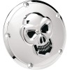 Capac cromat pentru derby cu craniu 3-D 5 găuri DRAG SPECIALTIES 33-0062-PC