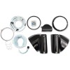 Set nacelă far pentru far de 7 inch negru DRAG SPECIALTIES L20-0629GB