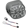 Stop spate WEB LED cu abajur fumuriu și lumină superioară pentru număr de înmatriculare DRAG SPECIALTIES 161273