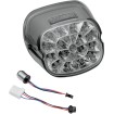 Stop spate WEB LED cu abajur fumuriu și lumină superioară pentru număr de înmatriculare DRAG SPECIALTIES 161273 thumb