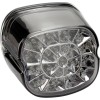 Stop spate WEB LED lentilă fumurie cu lumină inferioară pentru număr de înmatriculare DRAG SPECIALTIES 161274