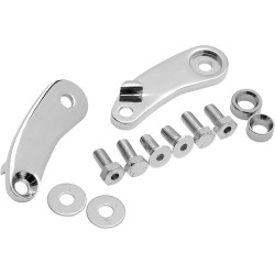 Set de relocare a semnalizatoarelor frontale chrome DRAG SPECIALTIES 20-0377-BC202