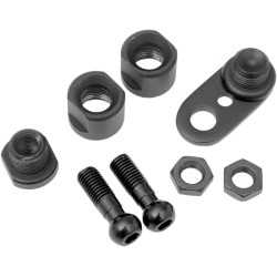 Set față pentru semnalizatoare rotative negre DRAG SPECIALTIES 20-0383B