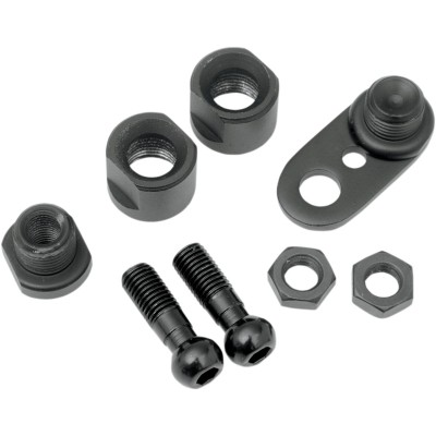 Set față pentru semnalizatoare rotative negre DRAG SPECIALTIES 20-0383B