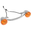 Set semnalizatoare spate bullet style chrome DRAG SPECIALTIES L20-0380