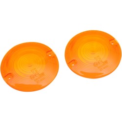 Lentile de rezervă chihlimbar pentru semnalizatoare DRAG SPECIALTIES 12-0203-AL2D Lentile de rezervă chihlimbar pentru semnalizatoare DRAG SPECIALTIES 12-0203-AL2D