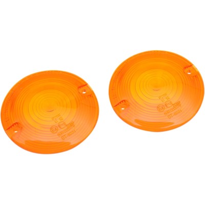 Lentile de rezervă chihlimbar pentru semnalizatoare DRAG SPECIALTIES 12-0203-AL2D Lentile de rezervă chihlimbar pentru semnalizatoare DRAG SPECIALTIES 12-0203-AL2D
