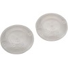 Lentile pentru semnalizatoare stil plat transparente DRAG SPECIALTIES 12-0203-CL2D