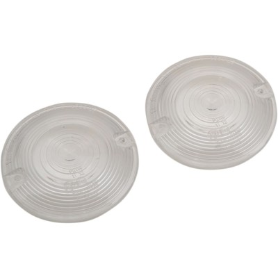 Lentile pentru semnalizatoare stil plat transparente DRAG SPECIALTIES 12-0203-CL2D Lentile pentru semnalizatoare stil plat transparente DRAG SPECIALTIES 12-0203-CL2D