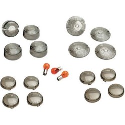 Set lentile fumurii pentru semnalizatoare DRAG SPECIALTIES 12-0203ME Set lentile fumurii pentru semnalizatoare DRAG SPECIALTIES 12-0203ME