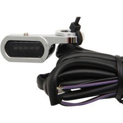 Lumini de semnalizare pentru ghidon crom/fumuriu LED DRAG SPECIALTIES L22-0229CMENU Lumini de semnalizare pentru ghidon crom/fumuriu LED DRAG SPECIALTIES L22-0229CMENU