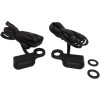 Lumini de semnalizare pentru ghidon negre/fumurii LED DRAG SPECIALTIES L22-0229MBMENU