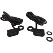 Lumini de semnalizare pentru ghidon negre/fumurii LED DRAG SPECIALTIES L22-0229MBMENU thumb