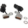 Lumini de semnalizare pentru ghidon crom/chihlimbar LED DRAG SPECIALTIES L22-0230CAENU