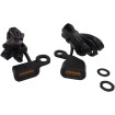 Lumini de semnalizare pentru ghidon negre/chihlimbar LED DRAG SPECIALTIES L22-0230MBAENU Lumini de semnalizare pentru ghidon negre/chihlimbar LED DRAG SPECIALTIES L22-0230MBAENU thumb