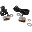 Lumini de semnalizare pentru ghidon crom/chihlimbar LED DRAG SPECIALTIES L22-0231CAENU thumb