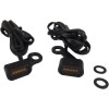 Lumini de semnalizare pentru ghidon negre/chihlimbar LED DRAG SPECIALTIES L22-0231MBAENU