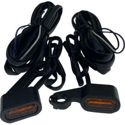 Lumini MKR BLK/AMBER 04-13 XL DRAG SPECIALTIES L22-0236MBAENU Lumini MKR BLK/AMBER 04-13 XL DRAG SPECIALTIES L22-0236MBAENU