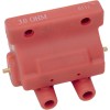 Bobină 12V dual-fire 3 ohm roșie DRAG SPECIALTIES 10-2025