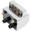 Bobină 12V dual-fire 3 ohm crom DRAG SPECIALTIES 10-2033