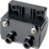 Bobină 12V dual-fire 3 ohm neagră DRAG SPECIALTIES 10-2029