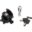 Cheie de contact laterală cu balama negru lucios cu blocare furcă DRAG SPECIALTIES E21-0214GBK Cheie de contact laterală cu balama negru lucios cu blocare furcă DRAG SPECIALTIES E21-0214GBK thumb