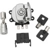 Cheie de contact laterală cu balama cromată cu blocare pentru furcă DRAG SPECIALTIES 21-0209K