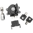 Cheie de contact laterală cu balama, negru lucios, cu blocare furcă DRAG SPECIALTIES 21-0209GBK Cheie de contact laterală cu balama, negru lucios, cu blocare furcă DRAG SPECIALTIES 21-0209GBK thumb