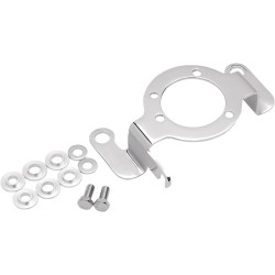 Suport cromat pentru carburator MIKUNI DRAG SPECIALTIES 120074-BC3