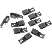 Cleme pentru cabluri pe aripa spate DRAG SPECIALTIES L24-0410 thumb