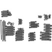 Set de șuruburi pentru motor cu cap cromat negru SMOOTH DRAG SPECIALTIES MK699SBK Set de șuruburi pentru motor cu cap cromat negru SMOOTH DRAG SPECIALTIES MK699SBK thumb