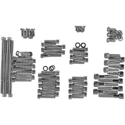 Set de șuruburi pentru motor cu cap cromat negru KNURLED DRAG SPECIALTIES MK700BK Set de șuruburi pentru motor cu cap cromat negru KNURLED DRAG SPECIALTIES MK700BK