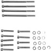 Set de șuruburi pentru acoperire principală cu cap cromat negru KNURLED DRAG SPECIALTIES MK672BK Set de șuruburi pentru acoperire principală cu cap cromat negru KNURLED DRAG SPECIALTIES MK672BK thumb