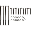 Set de șuruburi pentru capacul principal cu cap negru cromat KNURLED DRAG SPECIALTIES MK673BK Set de șuruburi pentru capacul principal cu cap negru cromat KNURLED DRAG SPECIALTIES MK673BK thumb