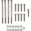Set de șuruburi pentru capac principal cu cap cromat negru SMOOTH DRAG SPECIALTIES MK673SBK thumb