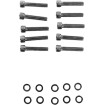 Set de șuruburi pentru capacul arborelui cu came cu cap cromat negru cu striații DRAG SPECIALTIES MK373BK Set de șuruburi pentru capacul arborelui cu came cu cap cromat negru cu striații DRAG SPECIALTIES MK373BK thumb