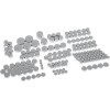 Set capace pentru șuruburi deluxe chrome DRAG SPECIALTIES 352110